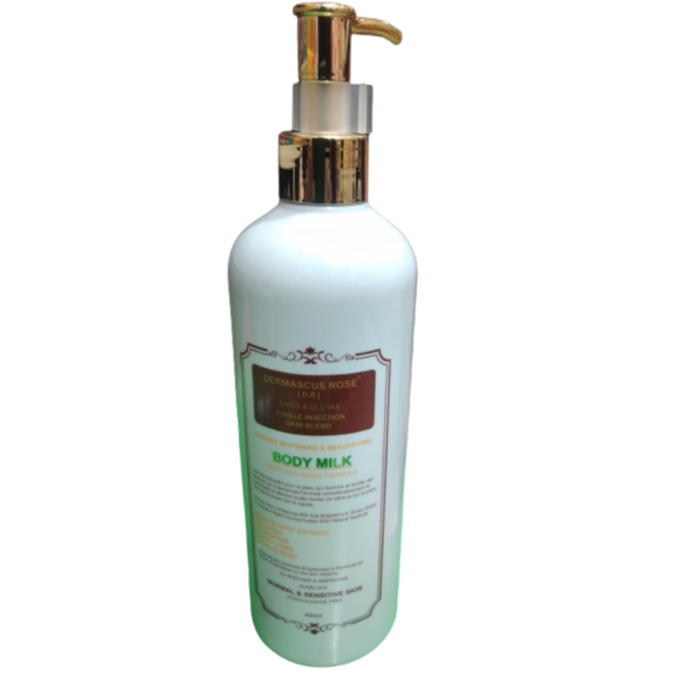 Dermascus Rose Skin Face & Body Milk - Image 1