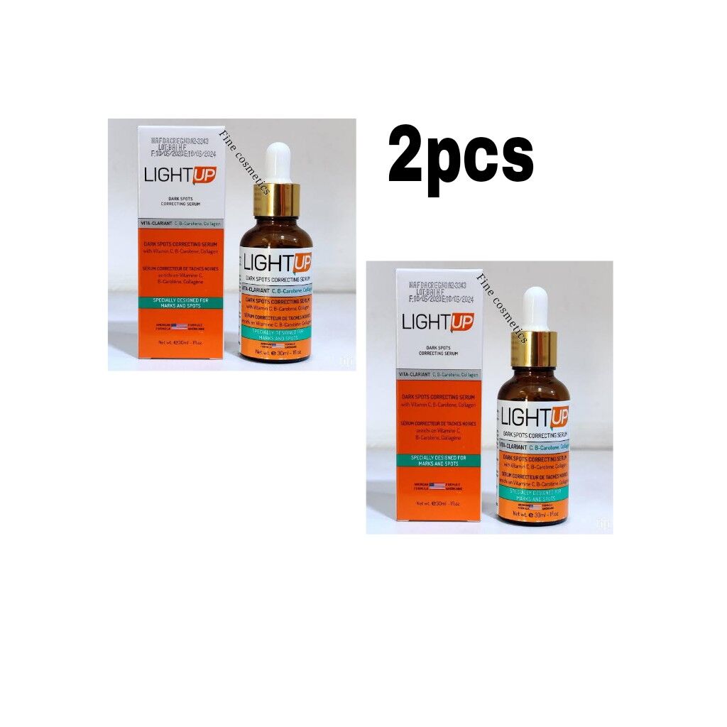 PicsArt_03-07-12.11.35 Light up Dark spot correcting Serum (Collagen) 30ml x2pcs - Image 1