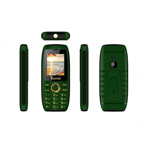 Bontel L800 1.77 Inch Big Screen,Big Speaker,Power Bank Option, 1000mAh Battery- Green - Image 1
