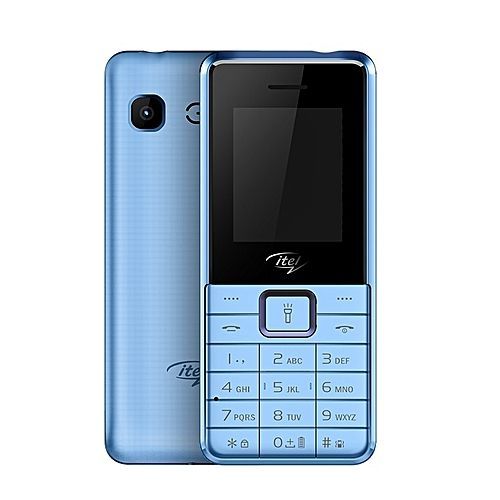 Itel 5606 2500mAh Big Battery, Wireless FM, Facebook, Dual SIM Phone - City Blue - Image 1