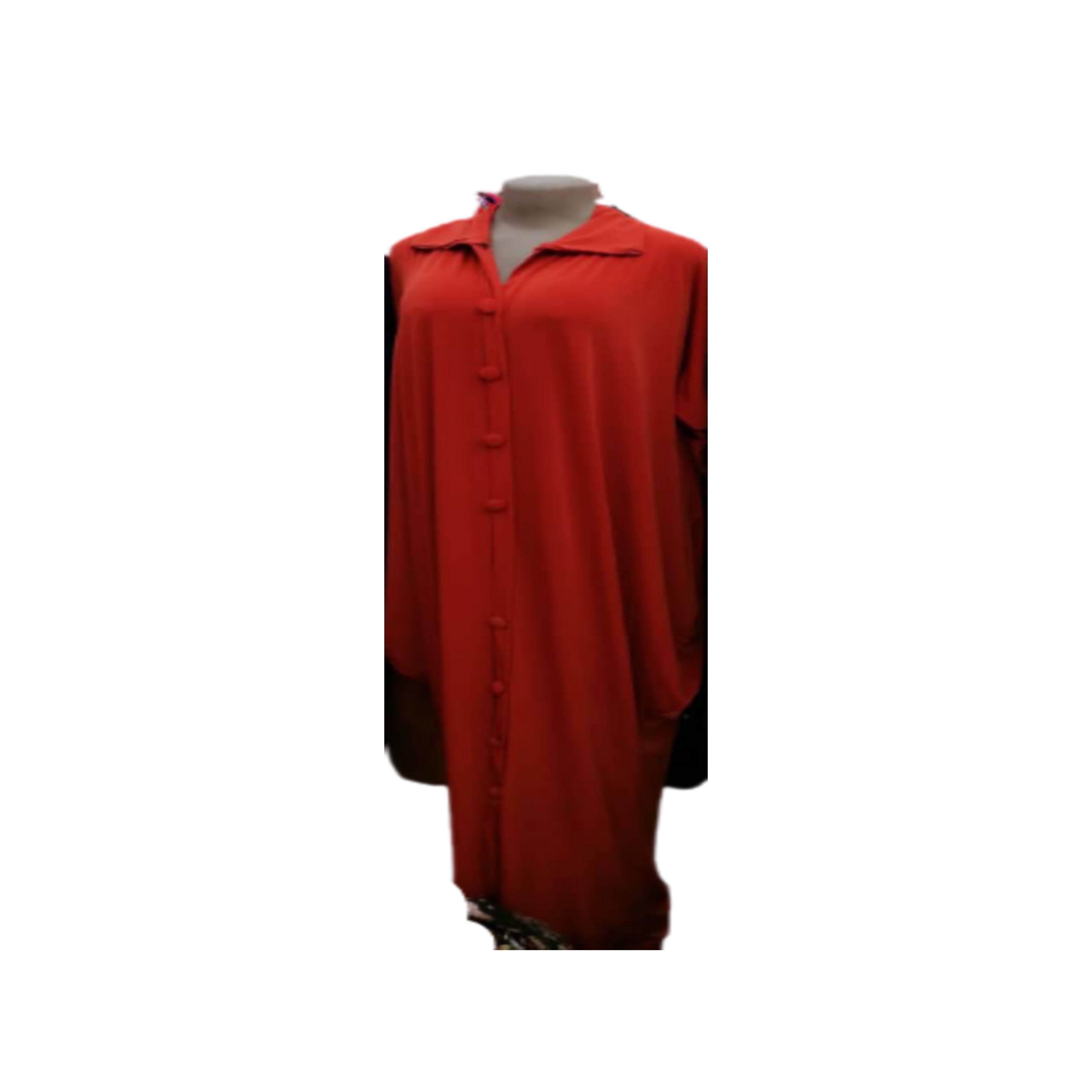 PicsArt_08-21-11.40.37 Classy Free Size Gown Short Sleeve Long Gown - Image 1