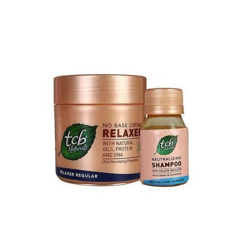 TCB Naturals No Base Creme Relaxer And Shampoo With Natural Oils -400g - Image 1