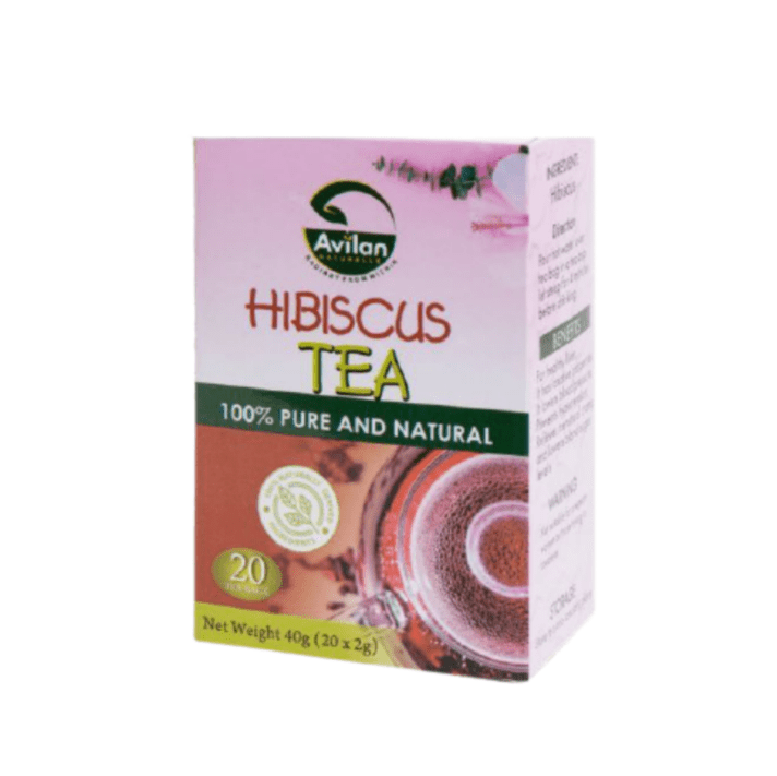Screenshot_20211012-141724 Avilan Naturalle Hibiscus Tea (20 Tea Bags) -40g (20 x 2g) - Image 1