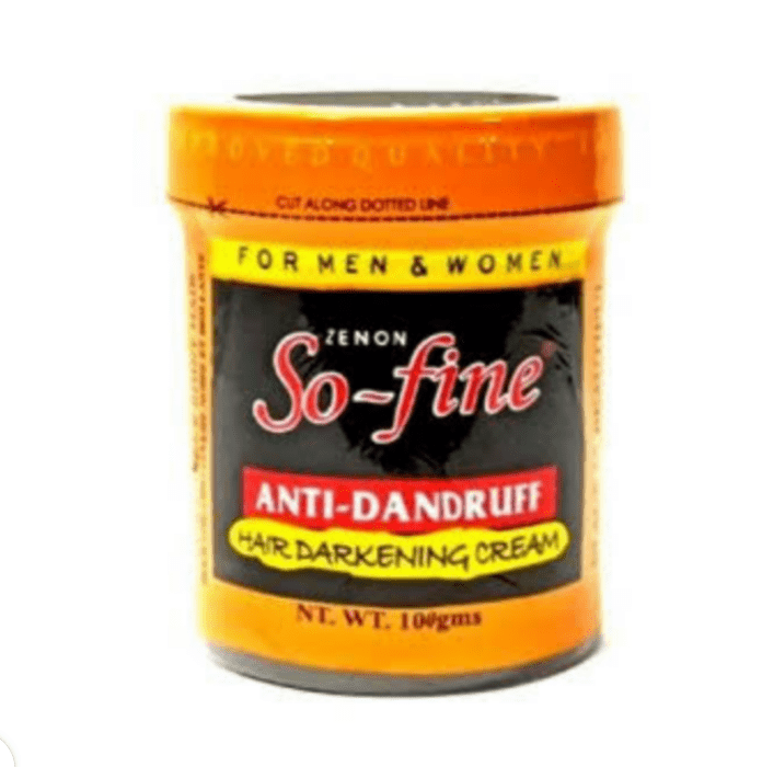 Zenon So Fine Anti-Dandruff Hair Darkening Cream -100g - Image 1