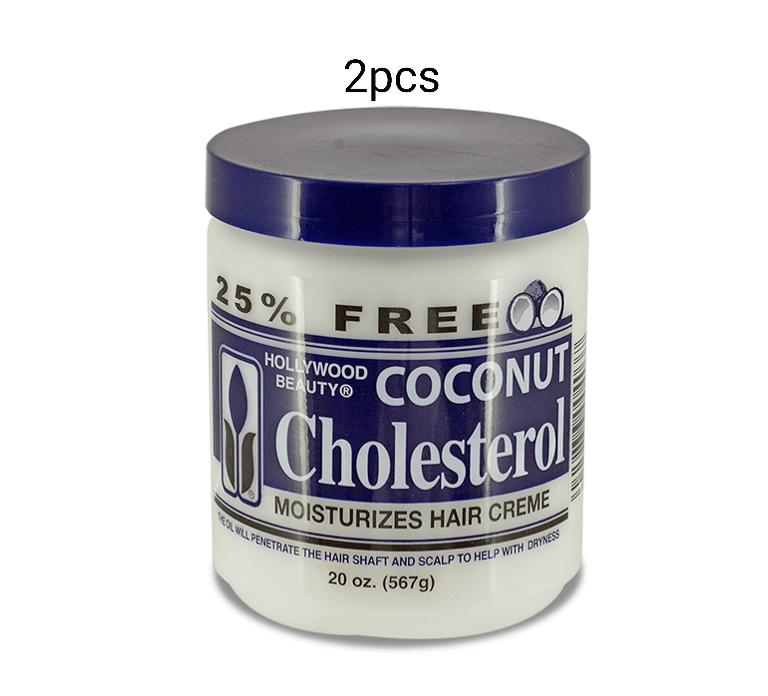 1ceee028-3ac9-4c6d-849f-99cfc65ab747_1.22f9b4897cffb54a559a6777a77bcc6c Hollywood Beauty Coconut Cholesterol hair cream 567g 2pcs - Image 1