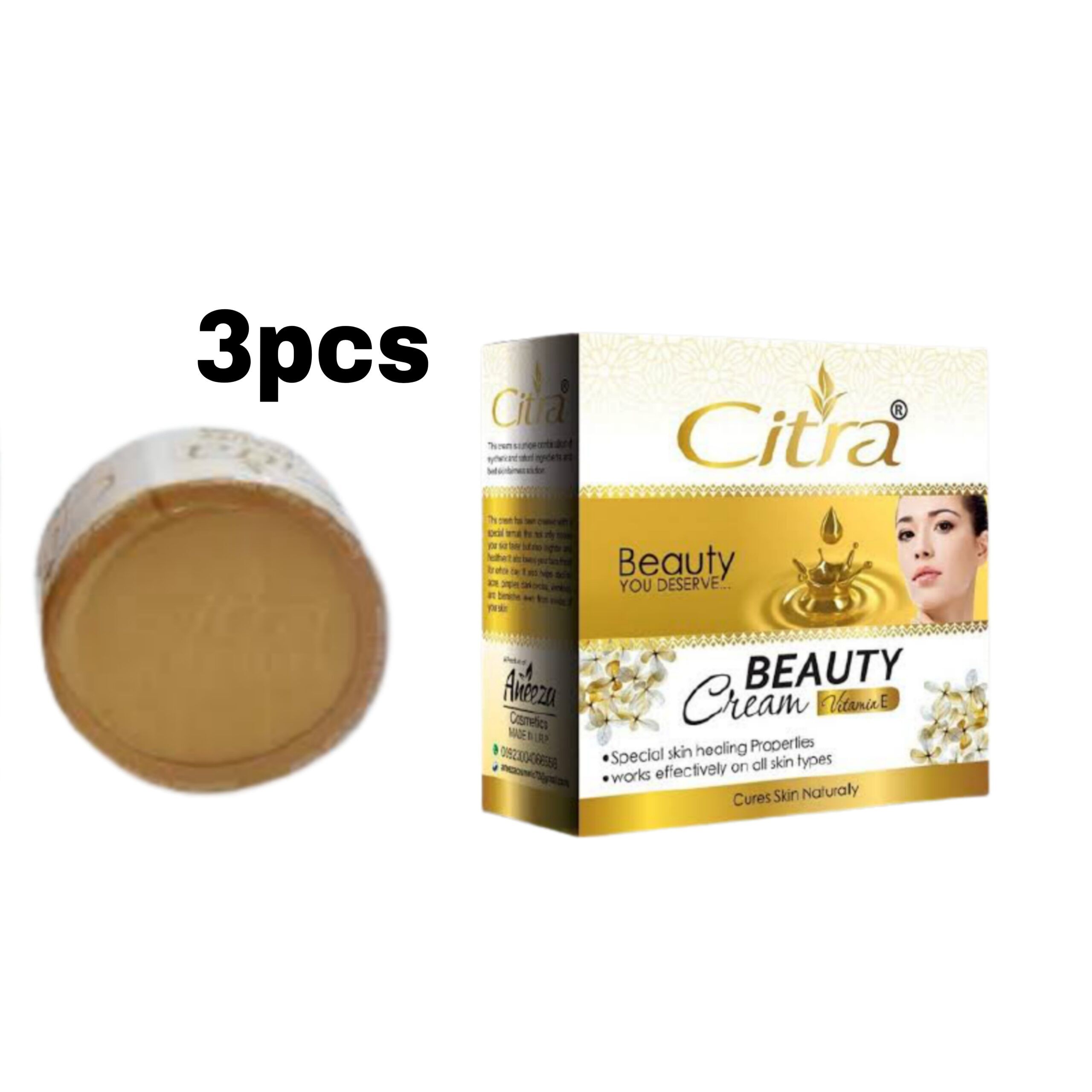 Citra Beauty Cream with vitamin E 3pcs - Image 1