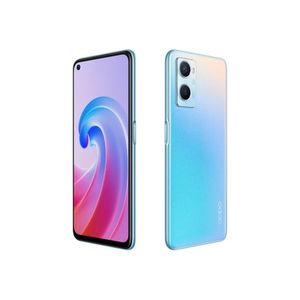Oppo A96 - 6.59" (8GB RAM, 256GB ROM) Android 11 (50/2)MP + 16MP Selfie - Snapdragon 4G - Dual Sim - 5000mAh - Sunset Blue - Image 1