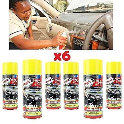 Mego 6 Pieces Of Car Dashboard Polish - (200ml) - Image 1