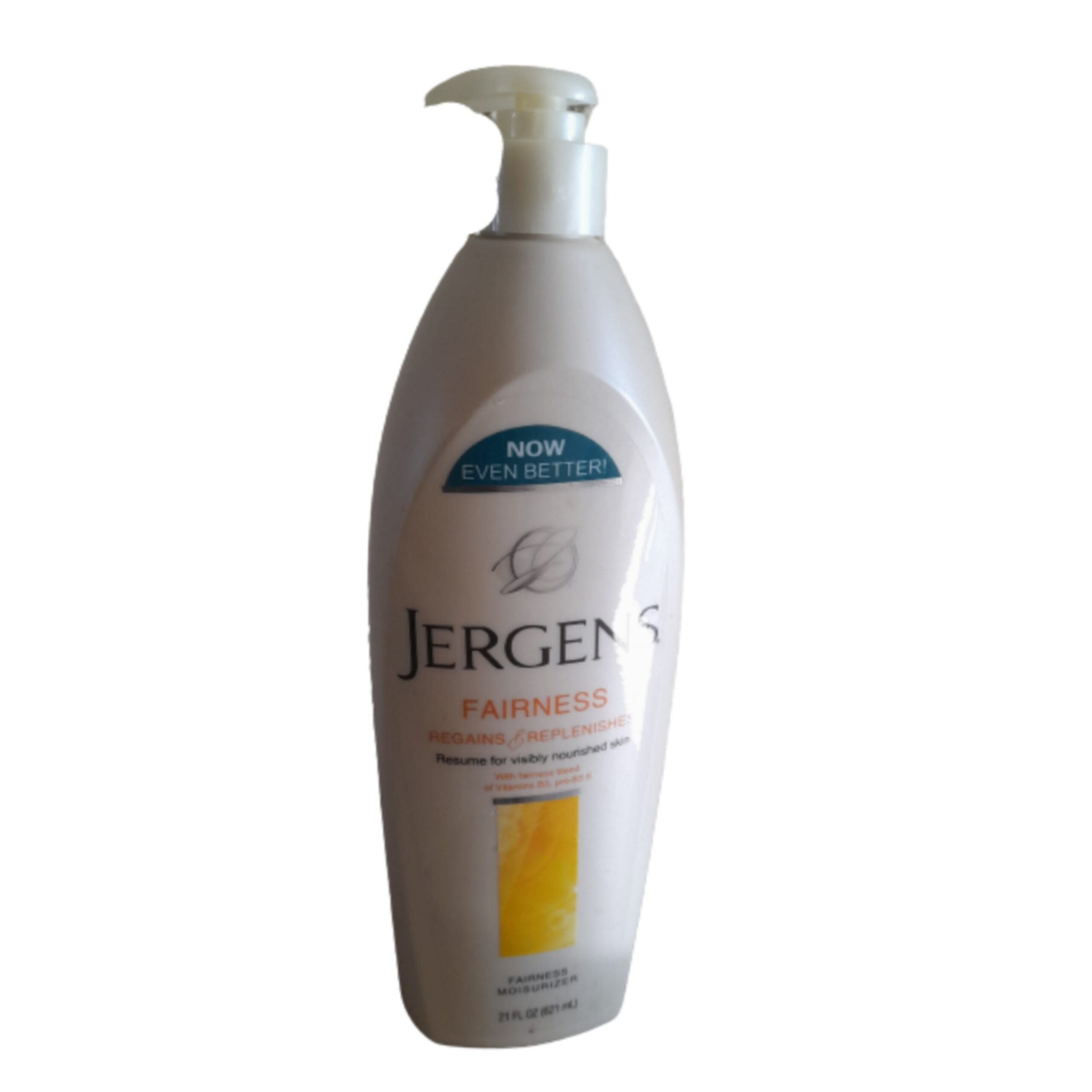 Jergens Fairness Nourishing Skin Body Lotion - 621ml - Image 1