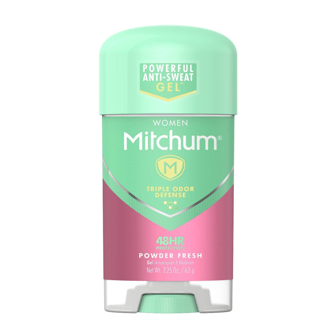 1ew3 Mitchum Women Antiperspirant & Deodorant Gel Powder Fresh - 63g (Pack Of 6) - Image 1