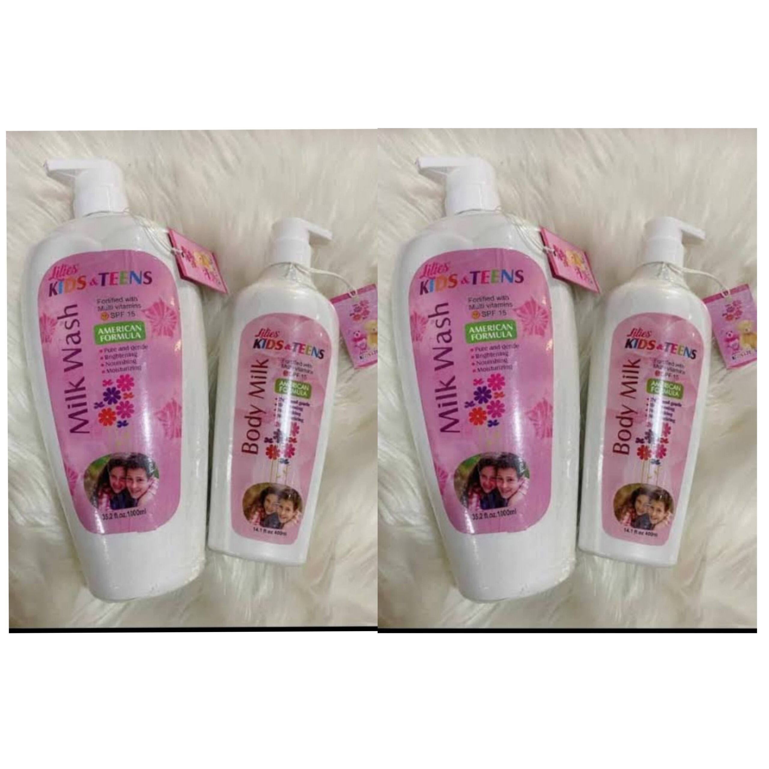 Picsart_23-03-29_16-37-08-127 Lilies Kiddies & Teens Body Lotion 2pcs & Shower Gel 2pcs - Image 1