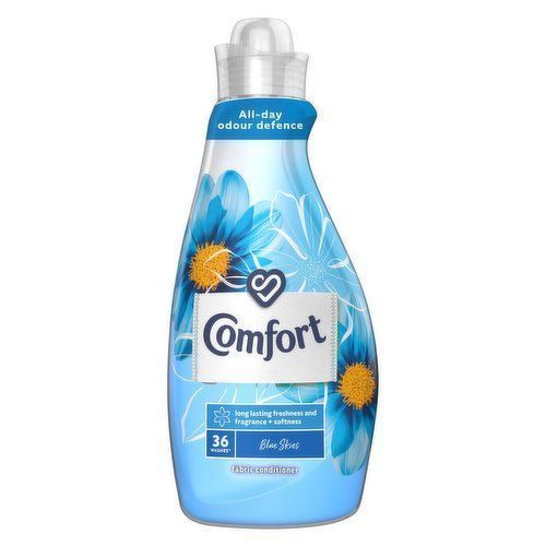 1 (100) Comfort BLUE SKIES FABRIC CONDITIONER 36 WASH 1.26l - Image 1