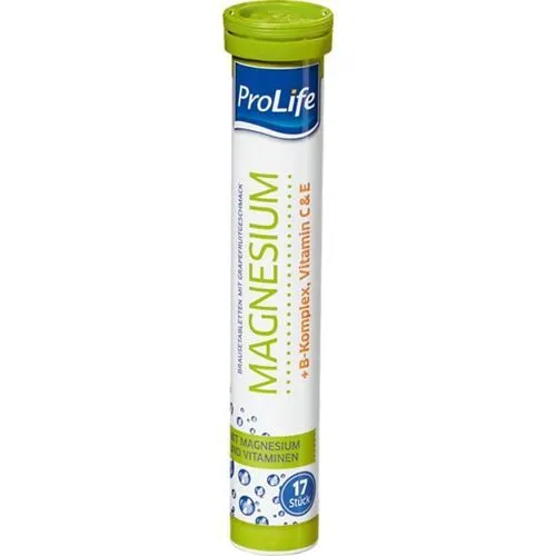 ProLife Effervescent Magnesium + B Complex, Vitamin C & E Immune Booster - Image 1