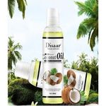 Disaar 100% Natural Coconut Oil, Body And Hair Emollient -100ml (Pack Of 2) - Image 1