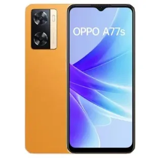 i7 Oppo A77s - 6.56" (8GB RAM, 128GB ROM) Android 12 (50/2)MP + 8MP Selfie - Snapdragon 4G - 5000mAh - Dual Sim - Sunset Orange - Image 1
