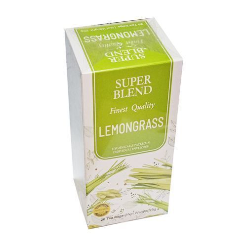53533 Super Blend Pure Organic Lemon Grass Tea - 20 Tea Bags - Image 1