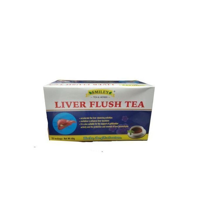 64644 Smiley Liver Flush Herbal Remedy Tea - 20 Teabags(40g) - Image 1