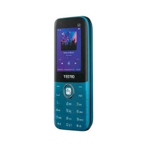 6t55 Tecno T902 4G LTE, 2.4QVGA, Mocar(RTOS),0.04MP Rear Camera With Flash, 2500mAh Battery - Blue - Image 1