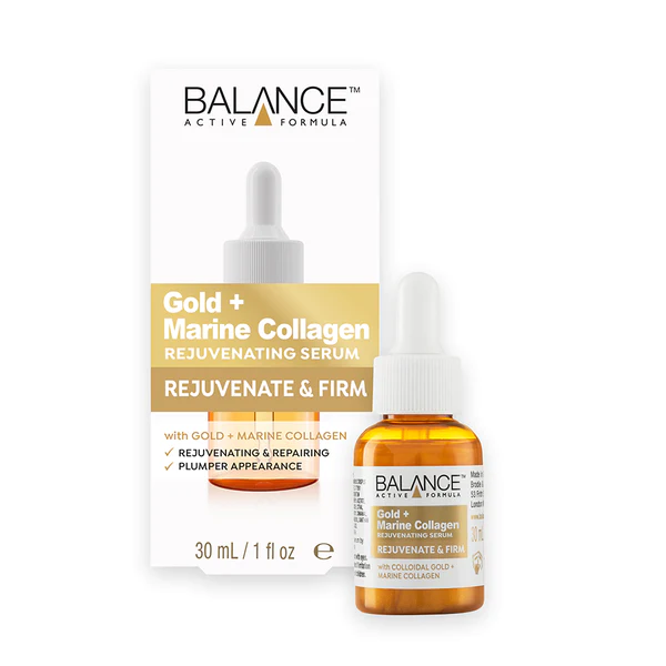 8777766 Balance Active Formula Gold + Marine Collagen Rejuvenating Serum - 30ml - Image 1