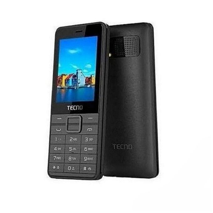 yt6 Tecno T902 4G LTE, 2.4QVGA, Mocar (RTOS),0.04MP Rear Camera With Flash, 2500mAh Battery - Black - Image 1