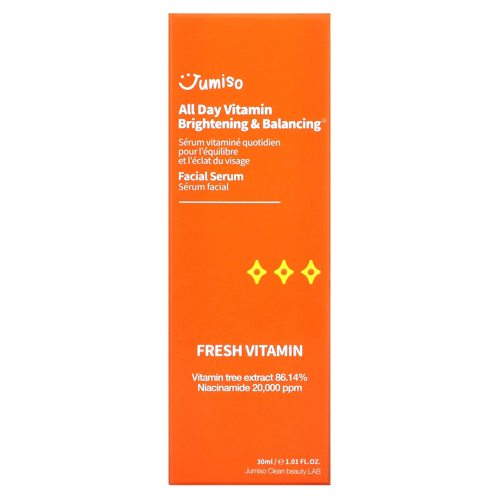 773W Jumiso All Day Vitamin Serum, Brightening & Balancing Facial Serum - 30ml - Image 1