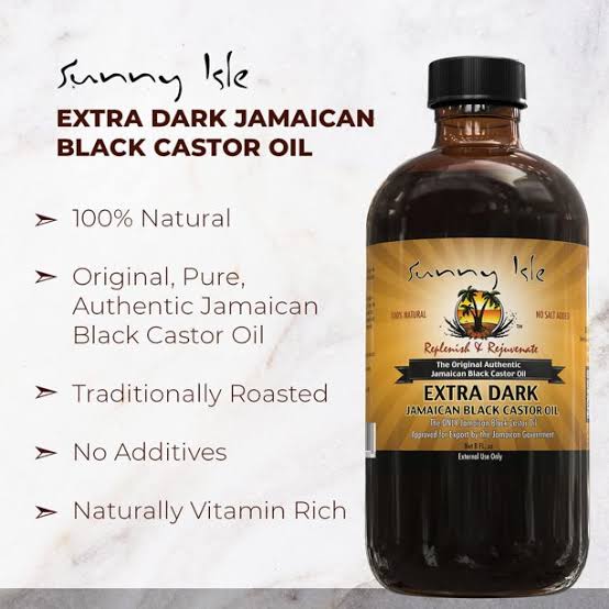 images (55) Sunny Isle Extra Dark Jamaican Black Castor Oil - 8oz - Image 1