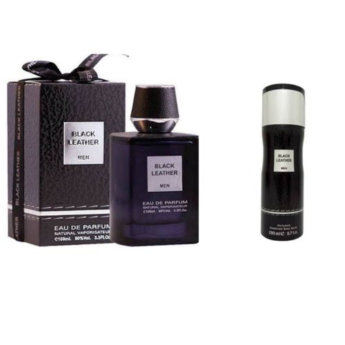 1 – 2023-07-08T173148.301 Fragrance World Black Leather EDP Men's Perfume & Body Spray -(100ml) - Image 1