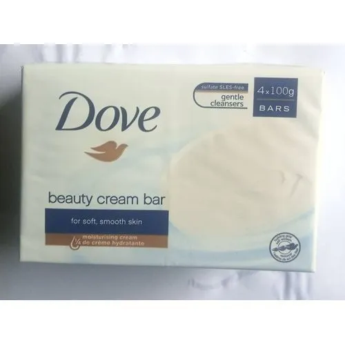Dove Beauty Cream Bar Soap - Pack Of 4(4 x 100g) - Image 1
