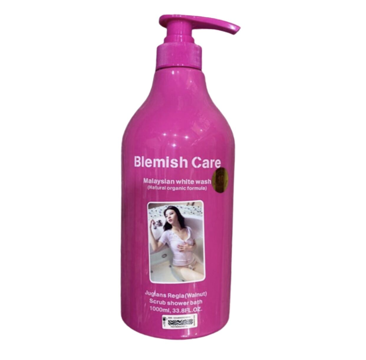 img_0782 Blemish Care Malaysian White Wash Natural Organic Formula Shower Gel - 1000ml - Image 1
