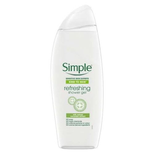 Simple Kind To Skin Refreshing Shower Gel 500ml - Image 1