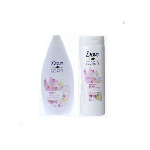 1 – 2024-04-11T002011.984 Dove Glowing Ritual Body Wash & Lotion With Lotus Flower - Image 1