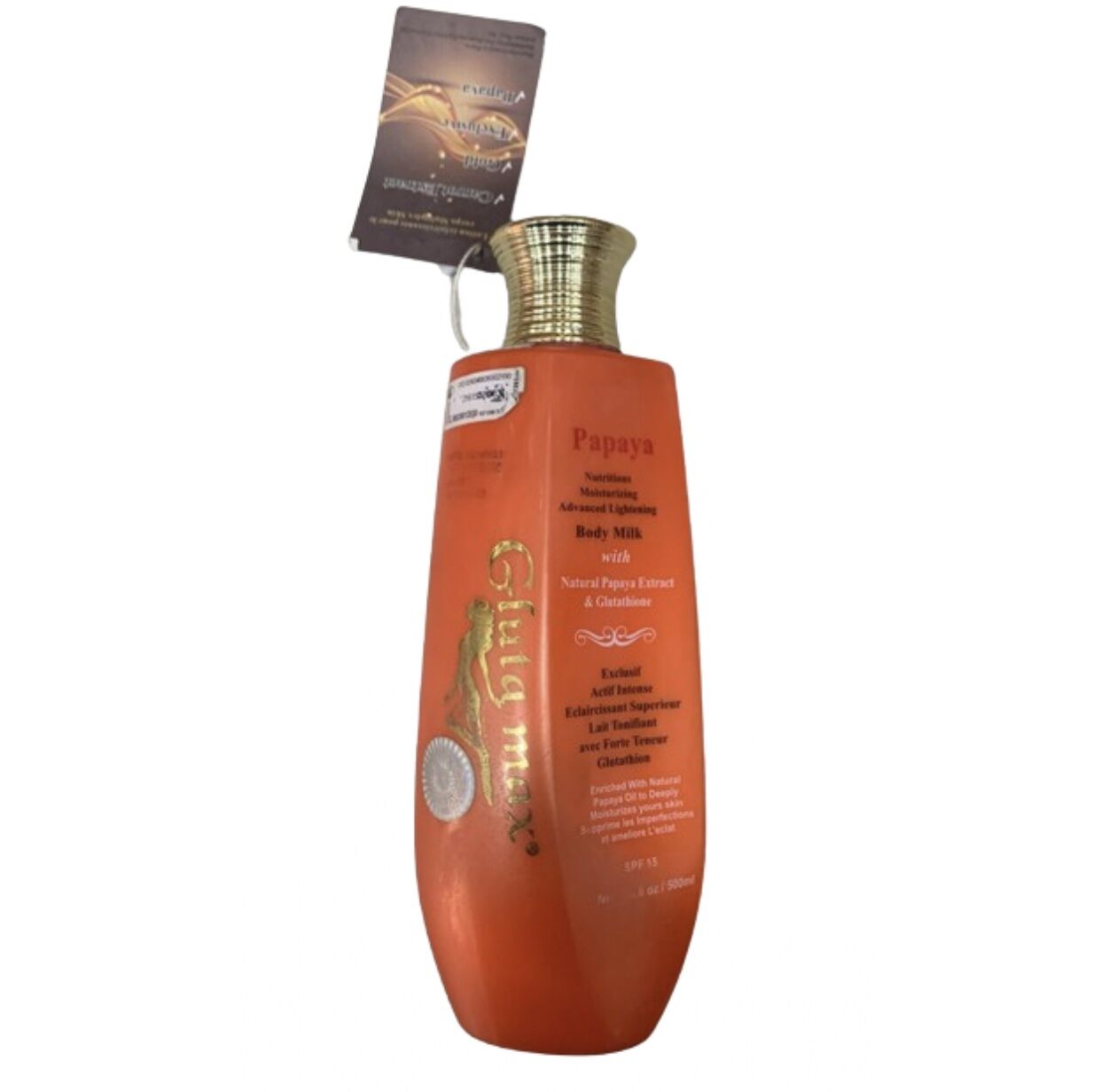 Gluta Max Natural Papaya Extract & Glutathione Body Milk With SPF 15 - Image 1