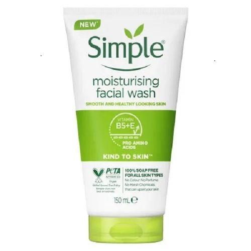 Simple Kind To Skin Moisturising Facial Wash - 150ml - Image 1