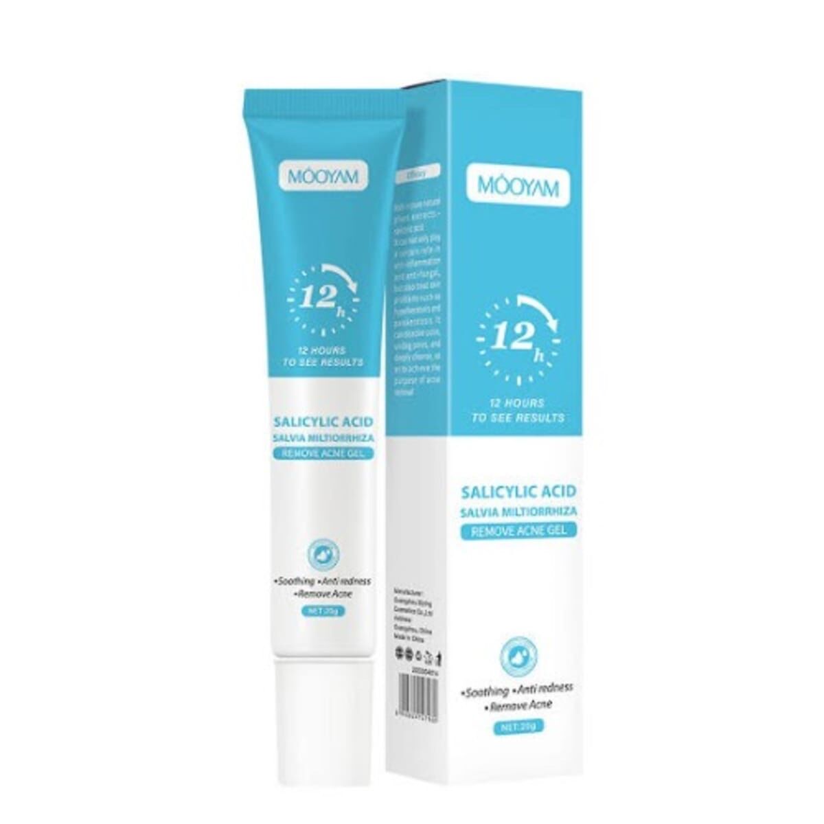 img_5548 MOOYAM 12h Salicylic Acid Remove Acne Gel - 20g - Image 1