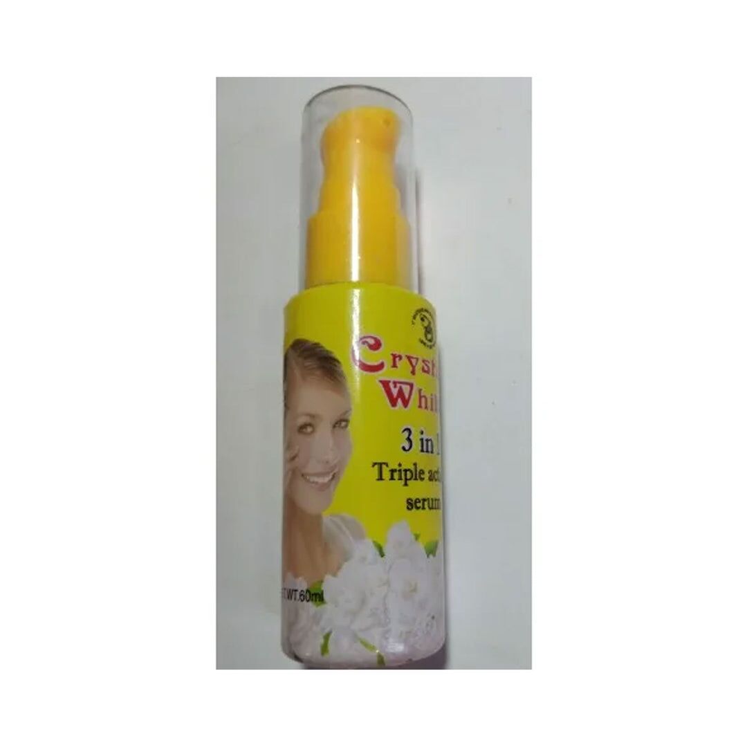 IMG_6801 Crystal White Triple Action Serum 3 In 1 - 60ml - Image 1