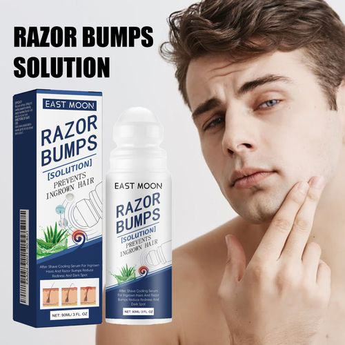 Razor Bump East moon Aftershave Repair Essence Roller Ball- 90ml - Image 1