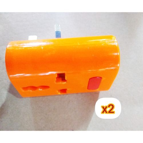 1-641.jpg Adapter Universal Adaptor Wall Power Extension, Plug - 2 Pcs