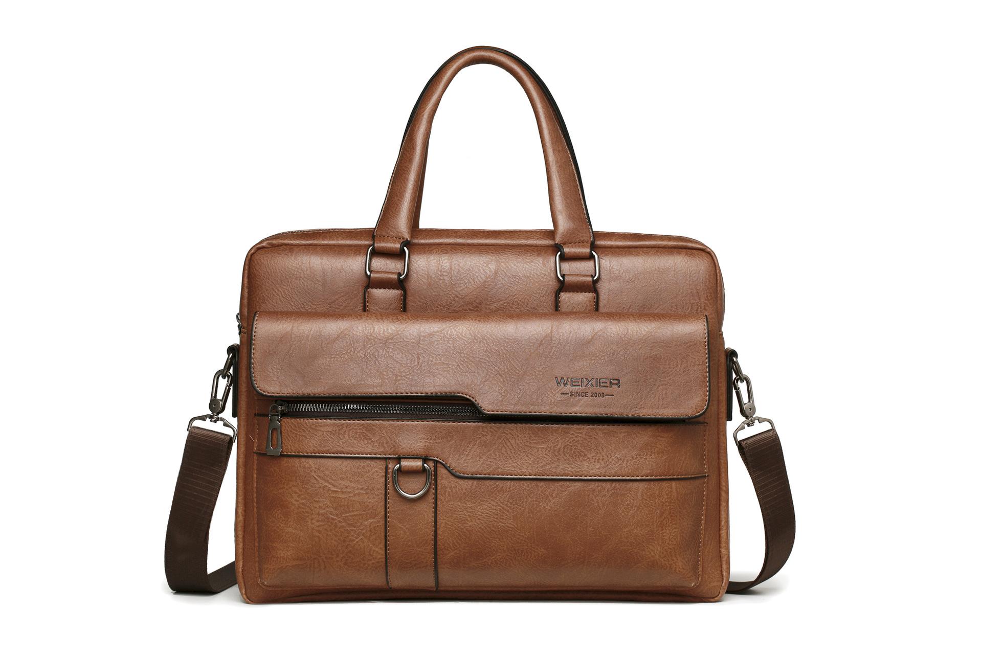 gvc.product.image_.1784672547215.c5c2630e-1595-4118-9d89-d48530080721.jpeg Casual Leather Shoulder Bags Briefcase Messenger Bag For 14'' Laptop Light Brown
