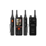 Bontel A9 Dual Sim- 10km Range Walkie-talkie Phone- 10000 Mah Powerbank Function-black