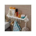 LEPA Bathroom Accessories 10pcs Towel Rack Shelf Hanger Bar Rail Hook Organizer Soap Dish - Image 3
