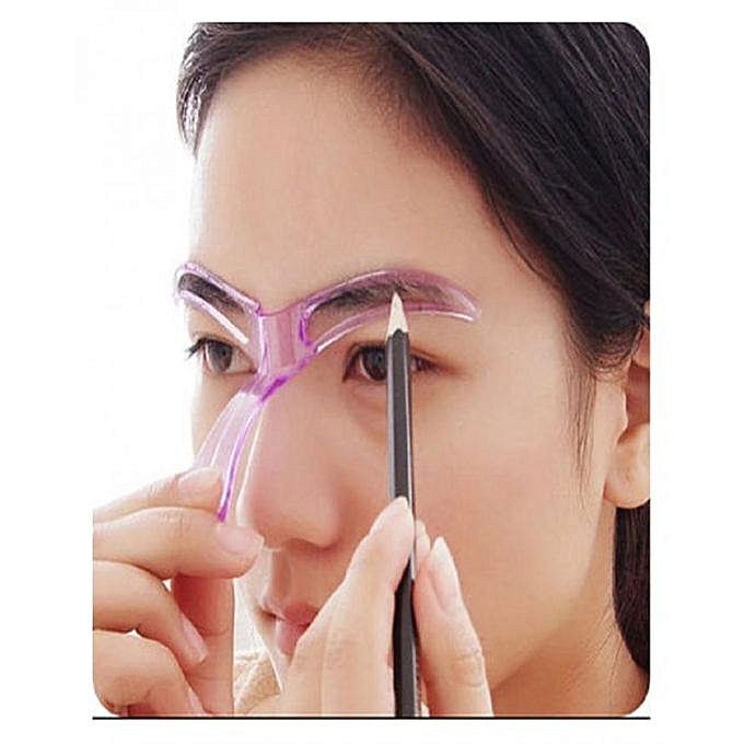 A7 Generic Eyebrow Template Stencil Grooming Shaping Helper DIY Tool Beauty Makeup DIY - Image 1