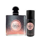 Yves Eau De Parfum Spray For Women, Black Opium + Body Spray