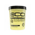 Eco Styler Black Castor & Flaxseed Oil Gel 32 Oz
