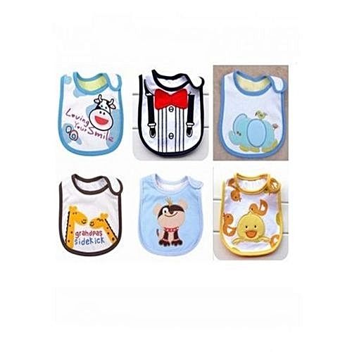 6Piece Baby Boy Bib Set Main Market Online