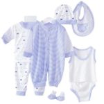 Unisex 8 Pieces New Arrival Wear - Blue Pink And Brown - Image 3