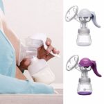 Breast Milk Extractor Expressor Suction Pump-(Manual) For Nursing Mothers- Blue/White/Pink/Purple - Image 4