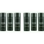 Toppik 27g Hair Building Fibers Black-6 Pieces