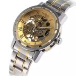 Winner 614 Fashionable Self-wind Men Stainless Steal Automatic Mechanical Watch