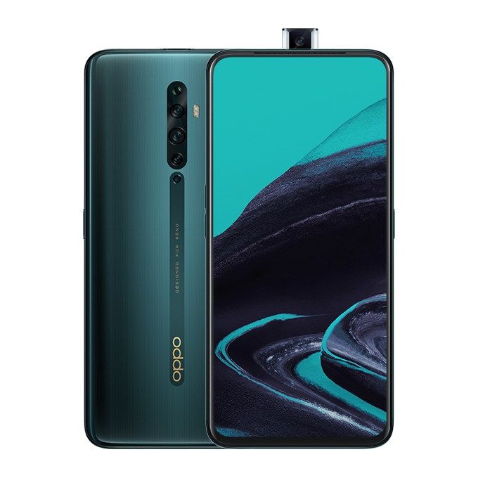 a5 Oppo Reno 2 F Screen Size - 6.5" ColorOS6.1 8GB RAM128GB ROM 3900/4000mAh(Min/Typ) - Lake Green - Image 1