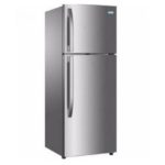 Haier Thermocool Double Door Refrigerator HRF-350 LUX With Handle - Silver 77305-2059